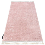Vaip BERBER 9000 roosa Tupsud berberi Maroko shaggy