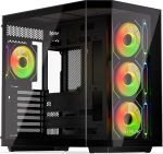 Krux korpus Empero (must, Tempered Glass x 2)