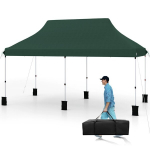 Kokkupandav pop-up peotelk 3 x 6 m, roheline
