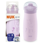 NUK Tilkuvaba pudel Mini-Me 300ml 9m+ roostevaba teras lilla