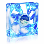 AABCOOLING Super Silent Fan 9 Blue LED - Vaikne 92mm Arvuti Ventilaator, 58m&sup3;/h &Otilde;huvool, 13.6dB M&uuml;ra, FDB Laagrid, Sinine LED Valgustus, Sobib PC Korpusetele, 1400 RPM, Antivibratsiooni Padjad, universal