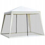 Paviljon Fluxar home TN-1053, 300x300cm, valge