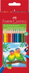 Eco Colour pliiatsid 12 v&auml;rvi + teritaja - Faber Castell, FC467403