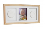 Lapse k&auml;e- ja jalaj&auml;lje tegemise komplekt Baby HandPrint, valge