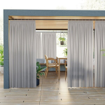 Markizeta kardin Gardenia, 140x240 cm, hall