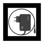 S&uuml;learvuti laadija CARGADOR AISENS GAN 100W PD3.0 1XUSB-C 1.8M MUSTA