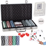 Texase pokkerikomplekt 300 žetooniga, 2 pakki, karp