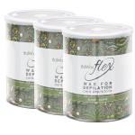 Vaha depilatsiooniks Italwax TIN LIPO WAX FLEX Algae, 800g x3