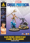 Atomic Mass Games, Marvel: Crisis Protocol - Black Panther, Chosen of Bast & Namor, the Sub-mariner, Character Expansion, lauam&auml;ng, 2 m&auml;ngijat, vanus 14+, 90-120 minutit, saksa, mitmekeelne