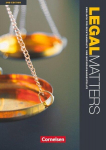 Legal Matters B1-B2. Sch&uuml;lerbuch, Legal Matters B1-B2. Sch&uuml;lerbuch