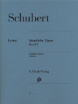 Schubert, Franz - S&auml;mtliche T&auml;nze, Band I: Instrumentation: Piano solo, Schubert, Franz - S&auml;mtliche T&auml;nze, Band I: Instrumentation: Piano solo