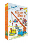 Richard Scarrys Busy Busy Boxed Set: Busy Busy Airport; Busy Busy Cars and Trucks; Busy Busy Construction Site; Busy Busy Farm, Richard Scarrys Busy Busy Boxed Set: Busy Busy Airport; Busy Busy Cars and Trucks; Busy Busy Construction Site; Busy Busy Farm