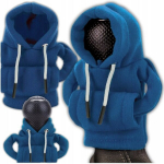 K&auml;igukangi nupu dressipluus kaunistus, sinine dressipluus