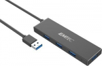 Emtec Hub Ultra &Otilde;huke USB3.2 4-port &ndash; kompaktne suure kiirusega USB-A jaotur