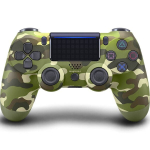 Juhtmevaba m&auml;ngupuldikontroller, PlayStation'ile, puutetundliku juhtimisega, juhtmeta pult, bluetooth, kamuflaaž, m&auml;ngukonsooli pult, m&auml;ngut&auml;htedele.