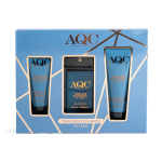 Komplekt Aqc Fragrances Timeless Elegance meestele: tualettvesi EDT, 100 ml + habemeajamisj&auml;rgne losjoon, 100 ml + keha- ja juustepesugeel, 150 ml