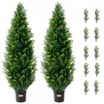 2 tk 1,2 m kunstlikud seedripuud