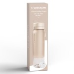 Wessper komplekt tritan pudel beež 1L + pudelifiltri padrun
