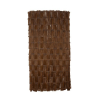 Dekoratiivne punutud piirdeaed, 180&times;90 cm, pruun