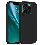 Etteri Silikoonist &uuml;mbris iPhone 15 Pro 6.1 musta v&auml;rvi