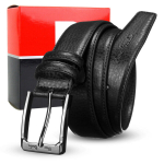 Naturaalsest nahast meeste v&ouml;&ouml; Pierre Cardin, must