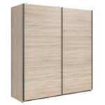 Riidekapp Black Red White Tetrix, 183x195,5x60 cm, pruun