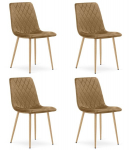 4-osaline toolikomplekt Leobert Turin, pruun