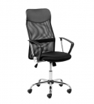 Kontoritool Black Red White Alex, 61x68x108-118 cm, must