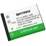 Aku LI-70B FE-4020, FE-4040, VG-110 t&auml;ielikult dekodeeritud (1800mAh)