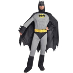 D&eacute;guisement Batman Classic adulte - CIAO - Taille L - Costume avec muscles rembourr&eacute;s - Multicolore - Gris