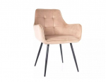 2-tooline toolikomplekt Signal meble Lemon Velvet, liivakarva
