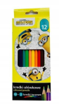 Minion v&auml;rvipliiatsid, 12 tk., vikerkaar
