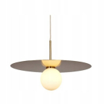 Sombre - kaasaegne messingist ripplamp, 45 cm