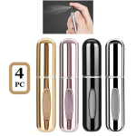 5 Ml Mini Travel Pocket Alumiiniumist Parf&uuml;&uuml;mi Pihustipudel 4 tk