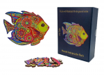 Puidust pusle - mosaiik - kala, FunTrading, 4964