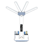 Laud LED-lamp termomeetri, kalendri ja kellaga