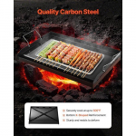 Grillplaat Vevor HH-SPN012, 60x40,5 cm, must