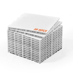P&otilde;randakate Vevor, 31,5x31,5x1,6 cm, hall/valge, 15tk