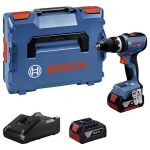 L&ouml;&ouml;ktrell-kruvikeeraja Bosch GSB 18V-65 Professional, 18 V, akude ja laadijaga