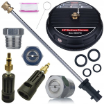 Komplekt Karcher T-Racer + Lameotsik L58 &ndash; Suur pindala katvus, Kiir&uuml;hendus 1/4", Max r&otilde;hk 160 Bar