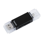 Hama 00181056 Peamine USB 2.0 OTG SD/microSD kaardilugeja