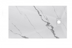 Ristk&uuml;likukujuline Du&scaron;ialus Besco Vexo Marble, 180 x 90 cm