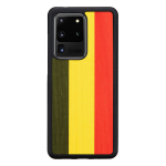 Man & Wood &uuml;mbris Samsung Galaxy S20 Ultra jaoks &ndash; stiilne loomuliku v&auml;limusega kaitse