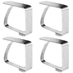 Terasest laudlina klambrid 4 tk.