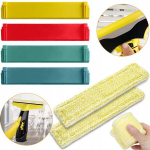 ASENDUSOSA AKNAPESUR KARCHER WV1 WV2 WV5 JAOKS &ndash; KOMPLEKT, MIKROKIUD + KUMMIRIBAD 28 CM