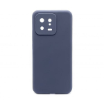 Connect Soft Touch silikoon&uuml;mbris Xiaomi Redmi 13 Tumesinine