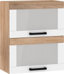 &Uuml;lemine kapp Meblocross Rodos ROD-17 W60-PZ, Sonoma valgus/valge