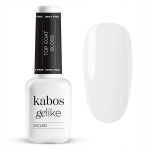 Kabos UV/LED Top Coat Gelike H&uuml;briidne Pealislakk 10ml | S&auml;ra, isevalguv, pikaajaline kaitse