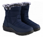 Naiste lumesaapad soojustatud talvesaapad kerged soojad k&otilde;rged suusatamiseks Hades tumesinine