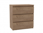 Oak Craft kapp Gold 3 sahtlit kaasaegne elutuppa magamistuppa kontorisse